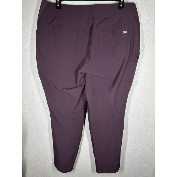 Duluth Trading Co. Pants Womens 20W X 31 Purple Flexpedition Hiking Stretch - Picture 13 of 13
